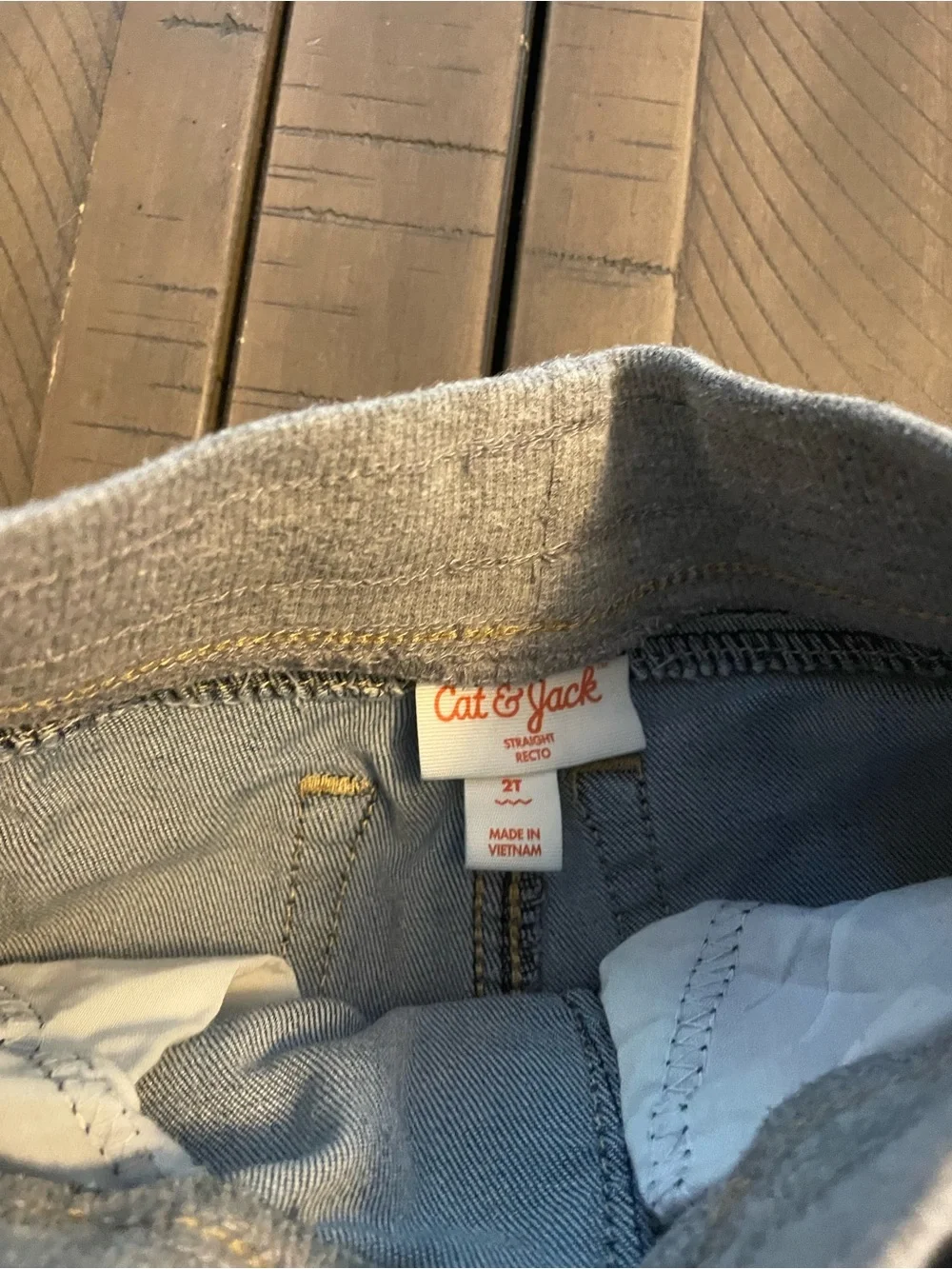 Cat and Jack Kids Pull-On Jeans and GAP Corduroy Pants Bundle - Blue & Brown